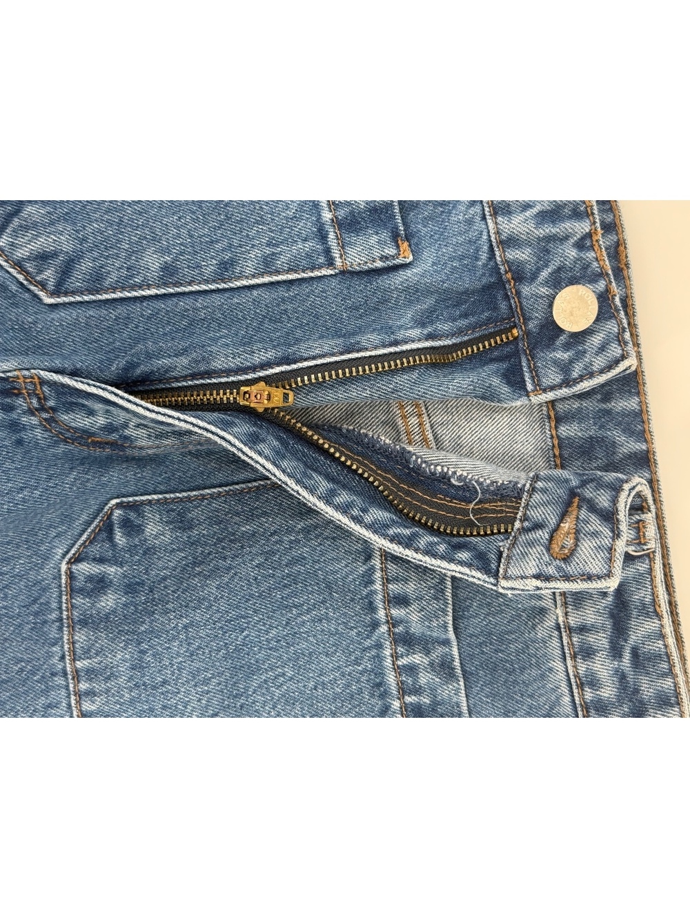 Rolla’s Sailor High Rise Wide Leg Jeans Size 30 Ashley Blue - Picture 9 of 9